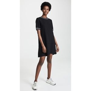 Rag & Bone Thatch Crepe Shift T-Shirt Dress